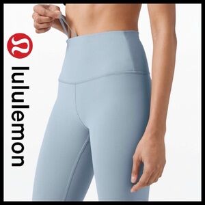 Lululemon Wunder Train High-Rise Tight 25”• Chambray•Everlux